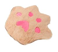 CLISPEED 1 Pieza Almohadilla Cálida para Mascotas de Invierno Cojín Lavable para de Gatos y Perros Alfombra y Acogedora y Portátil Color Marrón