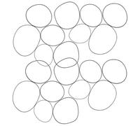 CLISPEED 10 Bolsas Junta de Tapa Trasera de Reloj Anillos de Sellado de Goma para Relojes Juntas Redondas para Sellar la Tapa Trasera del Reloj Adecuado Resistente al Agua