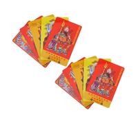 CLISPEED 10 Piezas Tai Sui Amulet Cards Snake Year Wu Sui Feng Shui Protection Decor For Luck Wealth And Auspicious Blessings