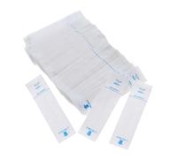 CLISPEED 100 Fundas Desechables para Termómetro Digital de Papel Blanco, Protectores Higiénicos para Sondas que Previenen Contaminación y Facilitan Limpieza en Mascotas y Uso Doméstico