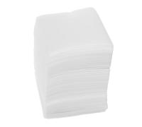 CLISPEED 100piezas Toallitas Industriales Cuadradas Blancas Antiestáticas Para Limpiar Lentes De Electrónica Papel Absorbente Para Limpieza De Dispositivos
