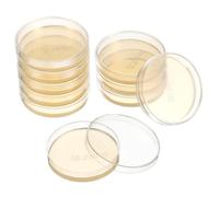 CLISPEED 10Piezas Placas de Petri de Agar Nutritivo Kit Científico de Unidades Experimentos de Microbiología Laboratorio y Clases de Ciencias