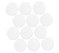 CLISPEED 12 Lentes Ópticas Convexas Transparentes 25 Mm Juego De Lentes Para Enseñanza De Ciencias y Experimentos De Física En Laboratorio