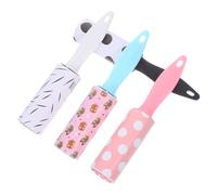 CLISPEED 12 Piezas Rodillo Adhesivo para Pelo de Mascotas con Mango Portátil Removedor de Pelusa para Ropa Sofás y Alfombras Limpieza Versátil y Fácil de Usar