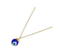 CLISPEED 14 Piezas Collar Decorativo Azul con Colgante de Moda para Joyería Simple y Resistente con Diseño de Amuleto Protector