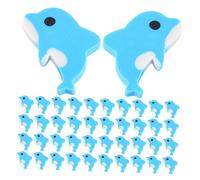 CLISPEED 150 Piezas Gomas de Borrar Forma de Delfín Miniatura Divertidas y Resistentes Útiles para Regalos de Fiesta Premios Escolares y Decoración de Escritorio