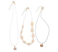 CLISPEED 1juego Collar De Para Mujer Hawaiano Choker y Cómodo Accesorio Para Verano