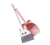 CLISPEED 1juego Escoba y Recogedor para Niño Niña Mini Kit De Limpieza Infantil para Hogar y Jardín para Desarrollo De Hábitos De Limpieza Niño Niña y Niñas Incluye Escoba con