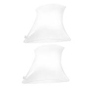 CLISPEED 2 almohadas inflables portátiles de PVC, fáciles de llevar, soporte para silla de comedor y camping