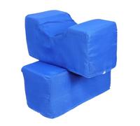 CLISPEED 2 piezas Almohadas Protectoras Antiescaras para Manos y Pies Cojín Elevador Soporte para Piernas y Tobillos Cuidado Casa y Hospital Azul