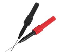 CLISPEED 2 piezas de Prueba para Multímetro con Aguja Fina para Tester de Aislamiento y Herramienta de Perforación No Destructiva Compatible con Comprobador de Cables Pack de Unidades