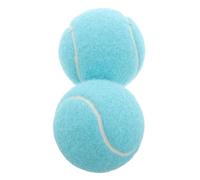 CLISPEED 2 Piezas de Tenis Azules Resistentes para Entrenamiento y Recreativo Ligeras y Duraderas para Principiantes y Mascotas Pack de Unidades