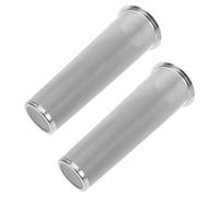 CLISPEED 2 piezas Filtro para Mason Jar de Boca Ancha Acero Inoxidable Malla Fina Reutilizable para Cold Brew Café y Té Helado Compatible con Frascos Mason Infusor Fácil de Limpiar