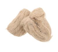 CLISPEED 2 Piezas Material para Anidar Aves de Cáñamo para Pinzones | Mezcla para Nidos, Uso Versátil en Troncos y Jaulas, Imita Entorno Natural, Favorece Cría