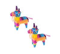 CLISPEED 2 piezas Piñata Artesanal Decoración Fiesta Cinco de Mayo Juguete Festivo para Cumpleaños Temáticos Mexicanos