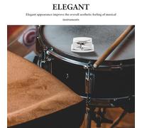 CLISPEED 2 Piezas Soporte para de Base para Tom de Suelo Accesorio de Instrumento Musical Compatible con Diversos Kits de para Músicos y Principiantes