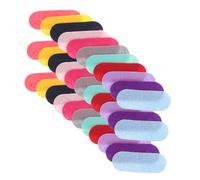 CLISPEED 200piezas Accesorios De Joyería Horquillas De Pinzas Ovaladas De Tela No Tejida Forma De De Agua Para Manualidades y Decoraciones Hechas Mano Pinzas Cabello Para Mujeres y Niñas