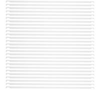 CLISPEED 25 Piezas Barras Colgantes para Archivos de Accesorios de Suspensión para Recibos Organizador de Facturas para Oficina y Almacenamiento de