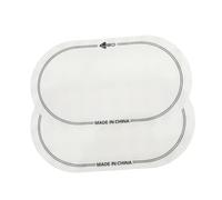 CLISPEED 2piezas Adhesivos Para Instrumentos De Percusión Parches Autoadhesivos Para Pedal De Bombo Repuestos De Pad Para Batería Protección Para Bombo Escenario De Práctica Musical