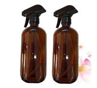 CLISPEED 2piezas Botella de Vidrio de Cuello de Transparente para Dispensadores de Cosméticos para Viajes y Uso Diario