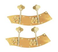 CLISPEED 2piezas Clavijeros De Afinación Para Eléctrico Aditamento De Aleado Ligero y Duradero Para Mejora Del Sonido Color Dorado