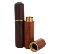 CLISPEED 2piezas Contenedor Portátil para Cerillas Resistente al Agua y Golpes Tubo de Almacenamiento para Supervivencia al Aire Caja Protectora para Fosforos y Herramientas de Emergencia
