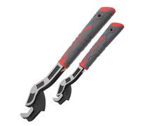 CLISPEED 2piezas Llave De Automático Herramienta Multifuncional Abrazadera De Llave De Bloqueo De Tuberías Rápido