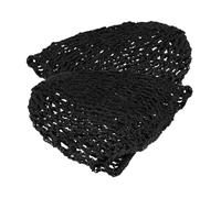 CLISPEED 2piezas Redecillas De Ganchillo Pelo De Mujer Tejido De Rayón Suave Redes Para Dormir Malla Transpirable Para Proteger Cabello Sueño