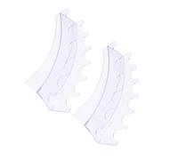 CLISPEED 2piezas Transparent Cosmetic Travel Makeup Bag with Acrylic Display Stand for Makeup and Pencil Holder for Brushes and Pens in Bathroom Vanity Table