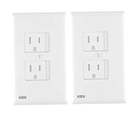 CLISPEED 3 piezas Cubiertas de Enchufes de Seguridad para Bebés con Cierre Automático Protección contra Descargas Eléctricas Diseño Resistente y Fácil Instalación para Enchufes de Pared