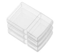 CLISPEED 3 Piezas Funda de Plástico para de Transparente y Resistente Compatible con Diversas para Camping y Actividades