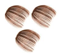 CLISPEED 3 Piezas Peluca Flequillo Al Aire Postizo Flequillo De Peluca Para Mujer Para Disfrazarse Para Cosplay y Eventos