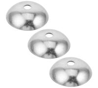 CLISPEED 3 Piezas Terminal de Bola para Cable de Gimnasio en Hierro Plata, Accesorio Resistente para Máquinas de Fitness y Gimnasio en Casa, Pieza Duradera Alta Resistencia