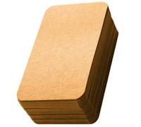 CLISPEED 300 tarjetas de papel kraft en blanco pequeñas hechas de papel kraft ligero para estudiar y viajar, para listas, recordatorios y grabación de vocabulario