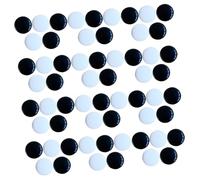 CLISPEED 360 Piezas Ajedrez Go Convexas Doble Cara Duraderas para Mesa Material Seguro y Resistente Suministros Escolares para Chinos de Estrategia