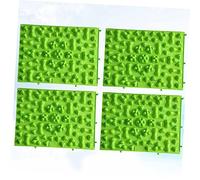 CLISPEED 4 Almohadillas Para Los Pies Estera De Reflexología Estera De Reflejo De Los Pies Estera De Masaje De Pies Holístico Estera De Guijarros Almohadilla De Salud Tablero De Shiatsu