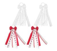 CLISPEED 4 Piezas Accesorios Decorativos y Creación de Joyas para Botas con Lazo de Cinta, Fáciles de Instalar y Quitar, Ideales para Zapatos y Bolsos en Fiestas