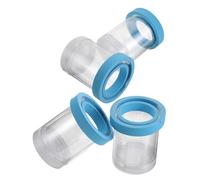 CLISPEED 4 Piezas Caja de Incubación para Acuario Flotante Separador de Reproducción Compacto para Guppy Betta y Camarones Caja de Crianza Versátil para Tanques Pequeños Compatible con