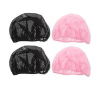 CLISPEED 4 Piezas Gorro de Malla para Dormir de Gorro Reutilizable Lavable para Dormir Noche y Hombres