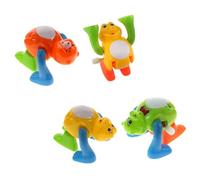 CLISPEED 4 Piezas Juguetes De Salto Mortal Mecanismo De Relojería para Fiestas Juguetes De Animales Mecanismo De Relojería para Fiestas De Cumpleaños como Adornos De Escritorio