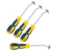 CLISPEED 4 piezas Kit de Herramientas de Limpieza de Juntas con Punta de Tungsteno Raspador de Lechada Resistente para Eliminar Masilla Azulejos de Baño y Cocina para Renovación y