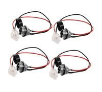 CLISPEED 4 Piezas Puerto de Carga USB para Scooter Eléctrico Conector de Repuesto para Motocicleta y Bicicleta Eléctrica Adaptador de Compatible con Diversos de Motocicleta