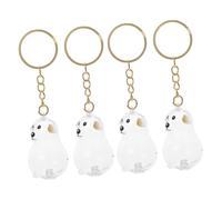 CLISPEED 4 Piezas Transparente para Cabello de Perro Coleccionable Porta Portátil para Bolsa o Cartera Charm con Diseño Visible para Conservar de Mascota