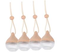 CLISPEED 4piezas Ambientador De Coche Axe Difusor De Aceites Esenciales Decoración Colgante Unidades Diseño Elegante