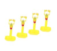 CLISPEED 4piezas Bebederos para Pollos De Comederos para Aves Domésticos Dispensadores De Agua para Gallinas para Gallinero y Granja