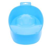 CLISPEED 4piezas Cuenco de Plástico para Cuidado de Uñas Recipiente para Remojo de Manicura Accesorio para Salón de Uñas para Remojo de Dedos Casa