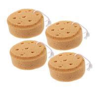 CLISPEED 4piezas Esponja de Baño Esponja Corporal Exfoliante para Ducha Hombres Mujeres