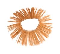 CLISPEED 5 Pcs Straight Hair Wig Wefts, DIY Doll Wig for Crafts, School Projects, Costume Hair Extensions