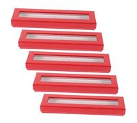 CLISPEED 5piezas Estuche para Lápices De Caja Vacía para Bolígrafos Estuche Pequeño para Lápices para Obsequio o Exhibición Escritorio Organizador De Estuches para Bolígrafos