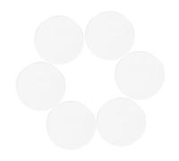 CLISPEED 6 Lentes Convexas Transparentes 42mm para Experimentos de Física, Kit Óptico Educativo Portátil para Enseñanza Científica y Herramientas de Experimentación Óptica